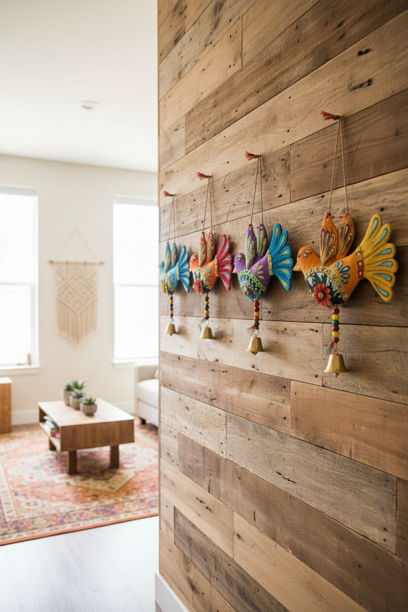 Bird Wall Hanging - Rustic Wall